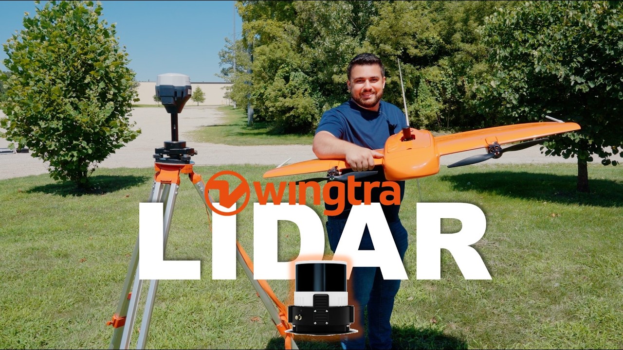 LiDAR-картирование с помощью Wingtra One Gen 2: простой высокоточный сбор данных