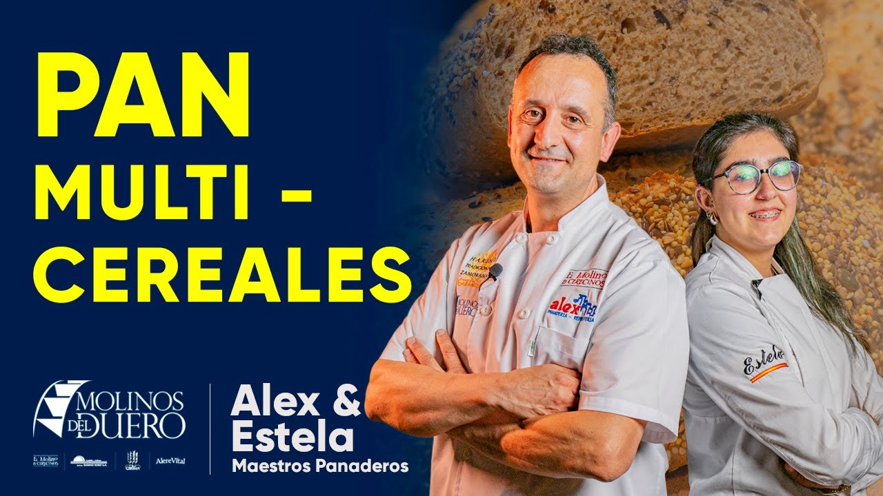 PAN MULTICEREALES 🥖 Receta de pan multicereal con PANADERIA ÁLEX