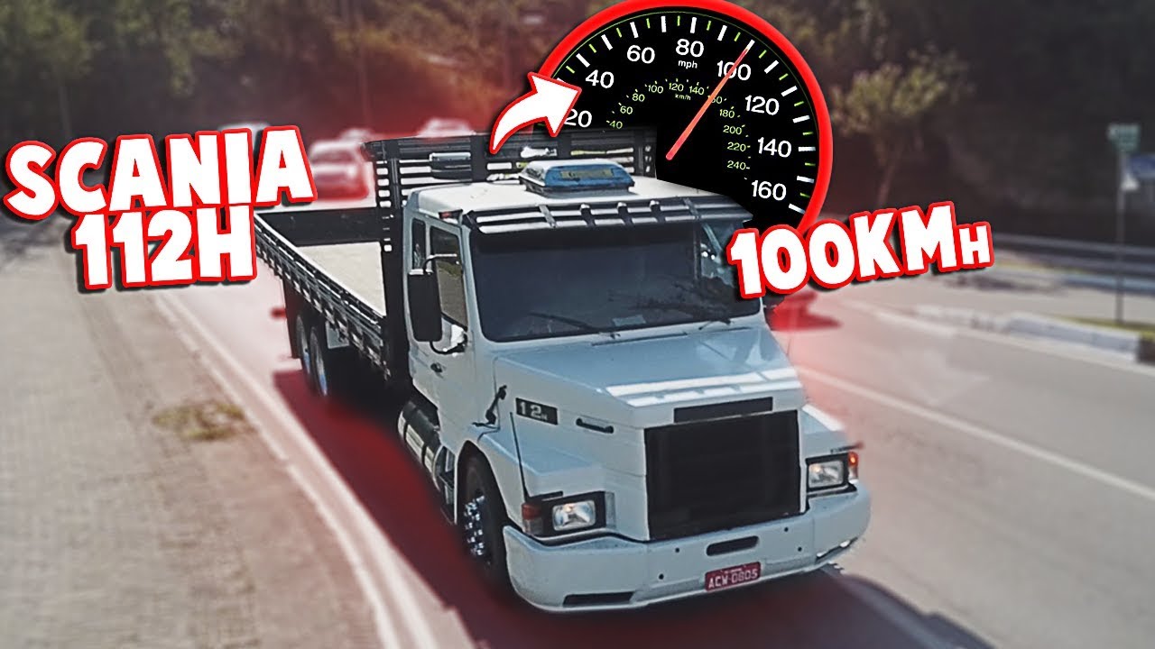 DIRIGI PELA PRIMEIRA VEZ UM CAMINHÃO *SCANIA 112H*