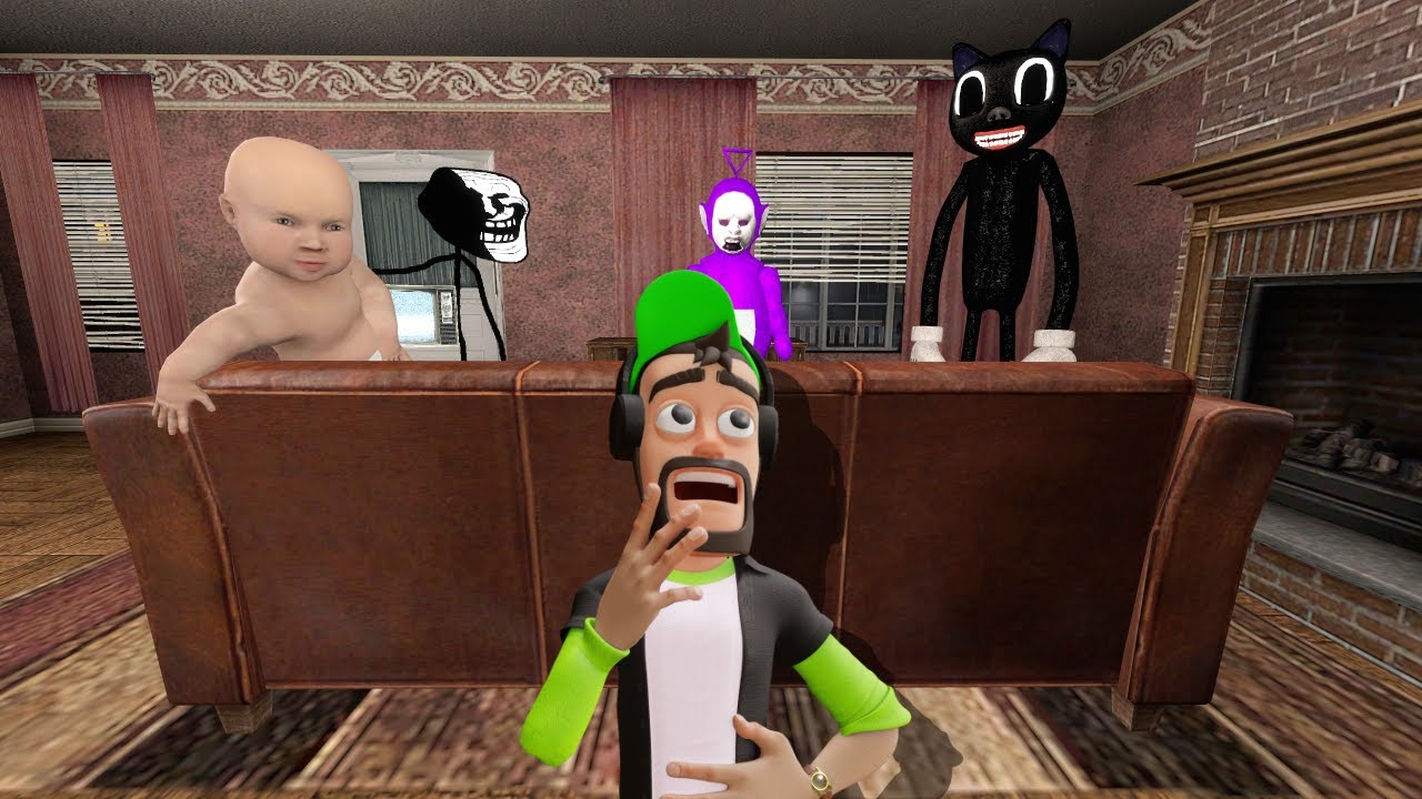 MY BABY INVITED MONSTERS OVER TO MY HOUSE IN GMOD?! (Garry's Mod)