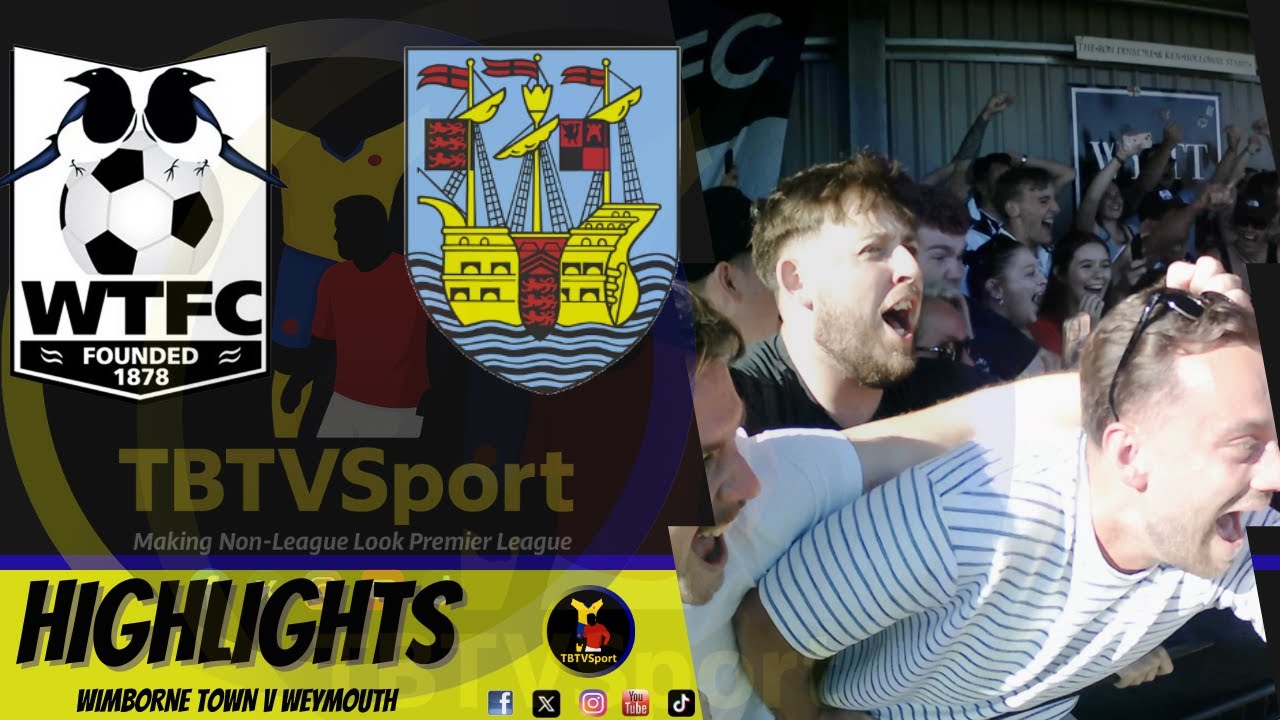 HIGHLIGHTS: Wimborne Town v Weymouth #nonleague #football #highlights #tbtv