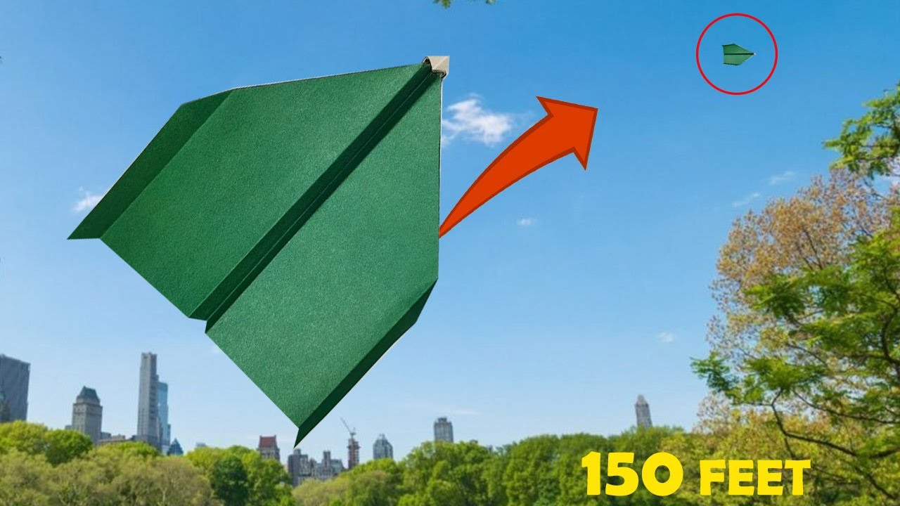 How to Make a Hunting Flight Paper Airplane