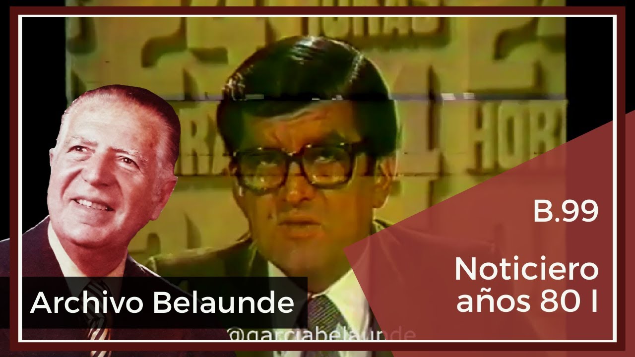 B99 Noticiero años 80 I