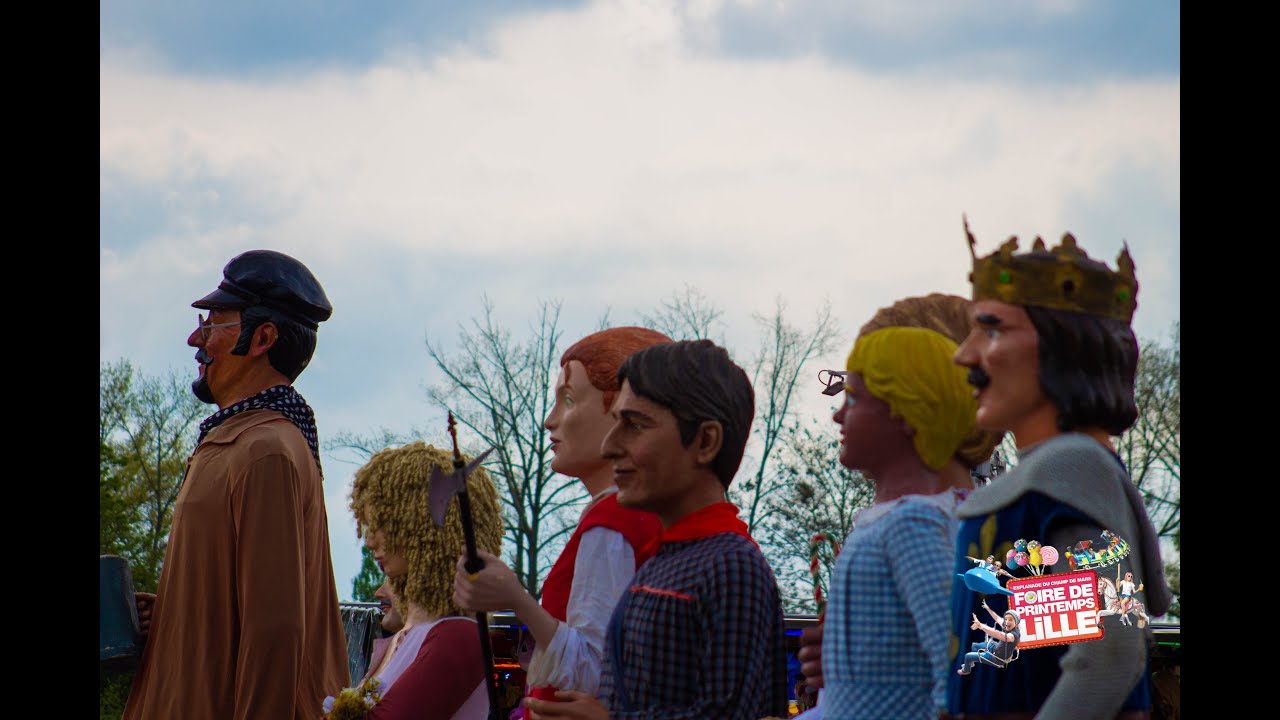 Défilé des Géants, Gilles et Fanfares à Lille