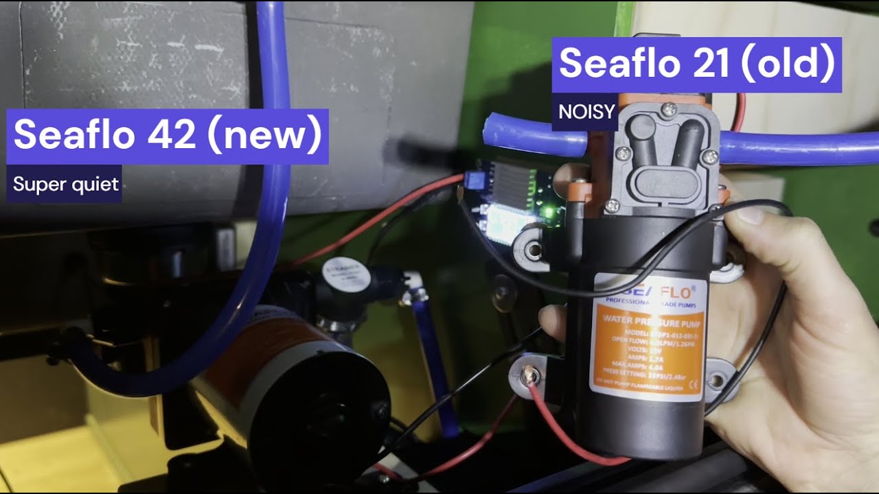 Pompy Seaflo serii 42 i 21 (najcichsze pompy wodne w historii!)