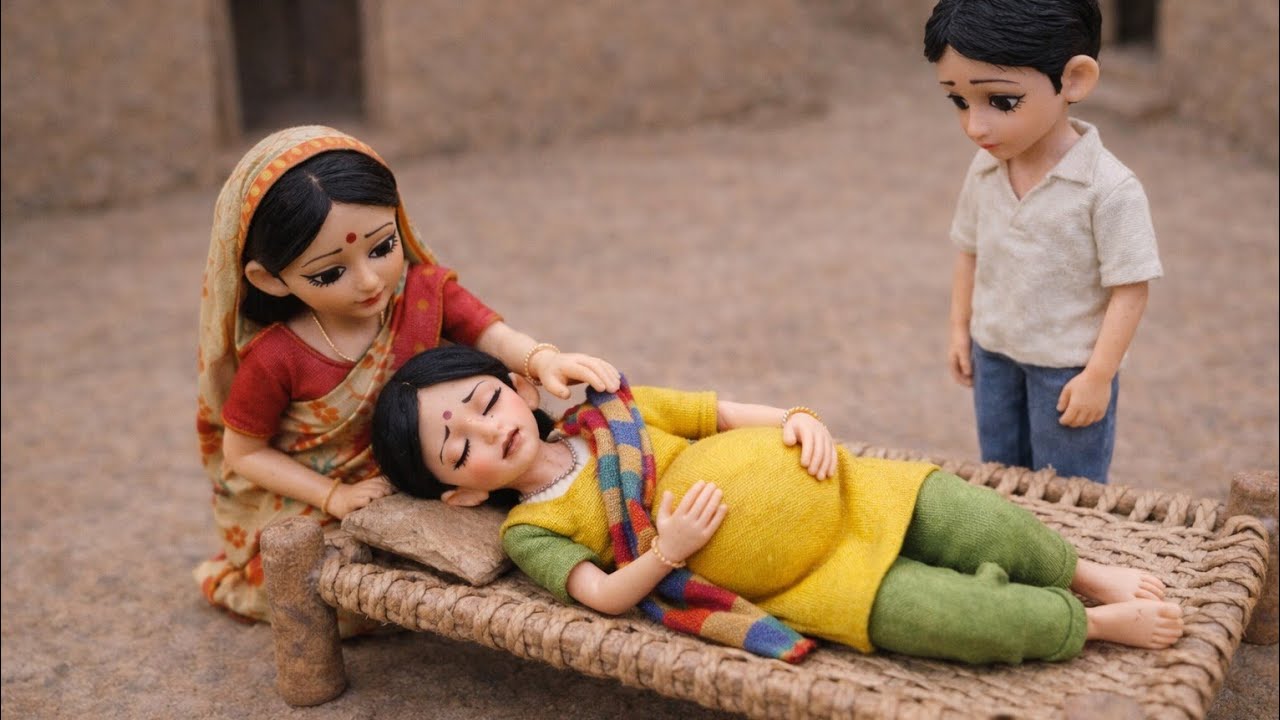 Miniature Doll Aunty बनने वाली माँ | सुकून भरी Pregnancy ASMR