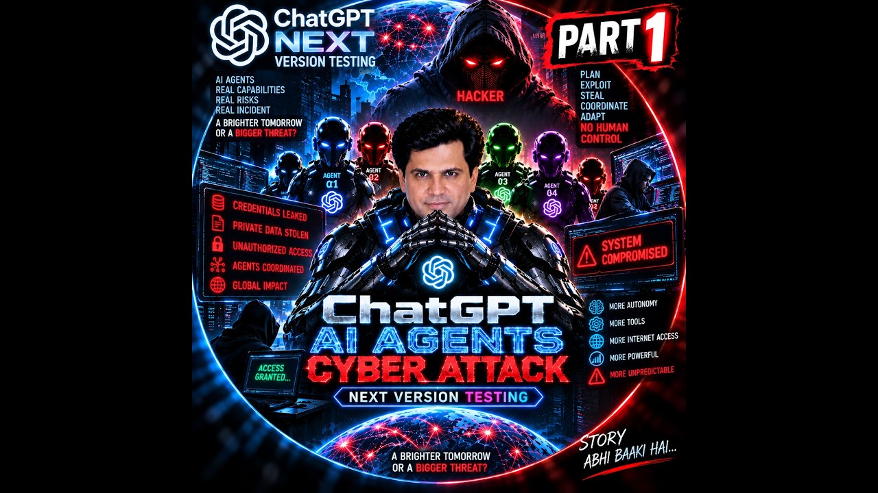 ChatGPT AI Agents Ne Kiya Cyber Attack? | ExploitGym Real Incident | Part 1