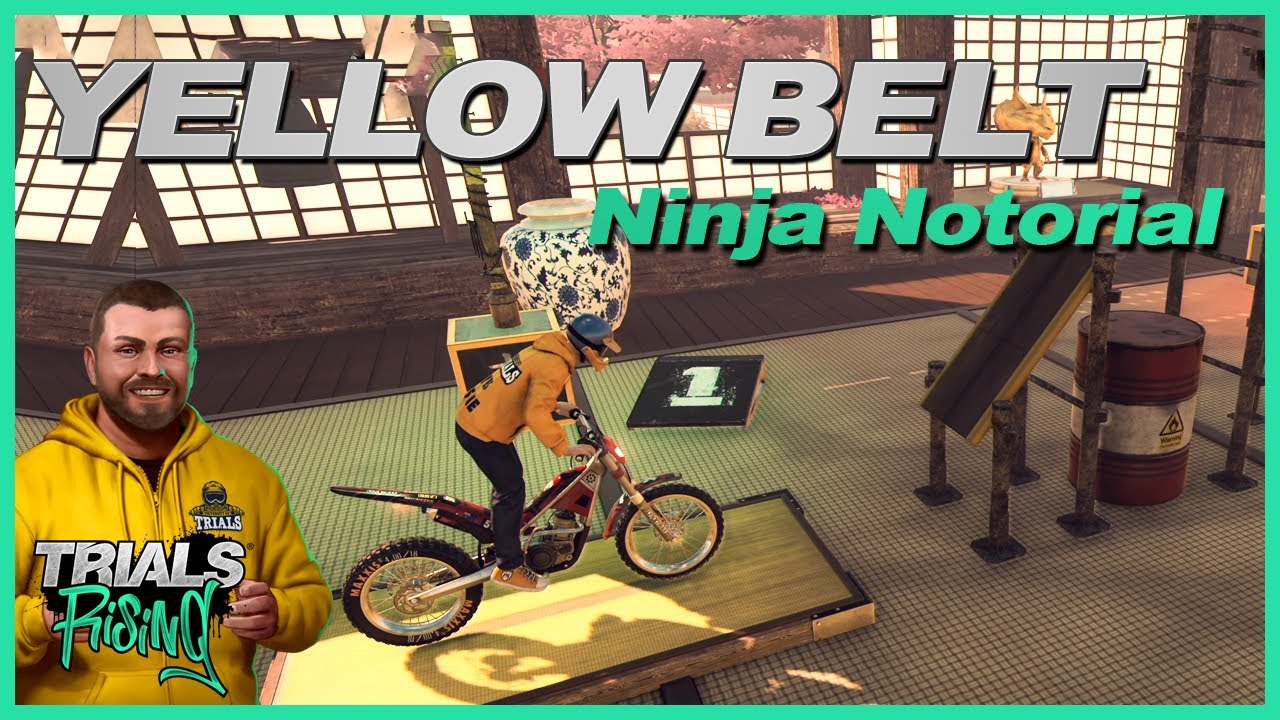 Yellow Belt - Trials Rising Ninja Tutorial (Notorial)