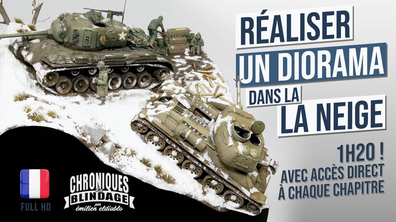 [TUTO COMPLET] Conception & réalisation d’un diorama enneigé 1/48