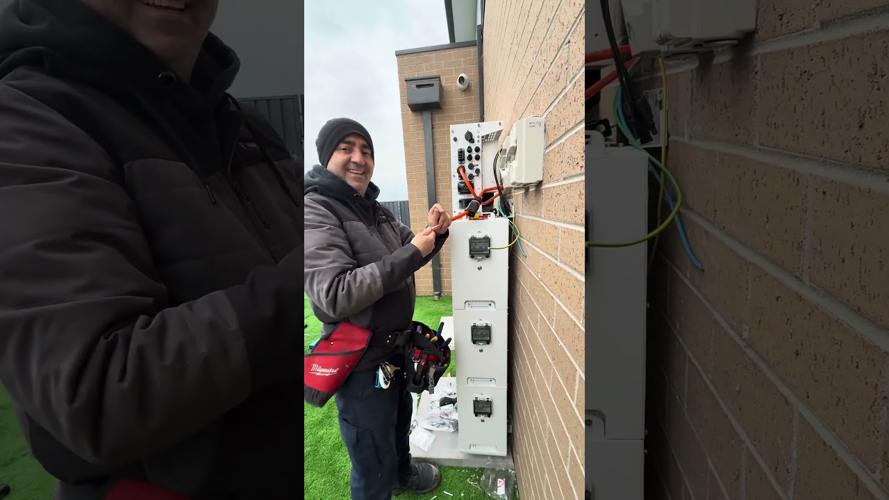 30kwh solar battery installation