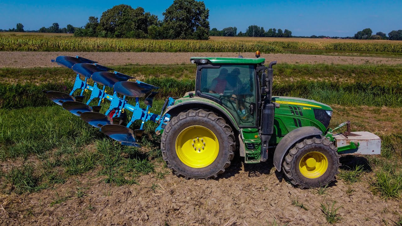 Oranje (plowing) - John Deere 6130R + Lemken Europal 5