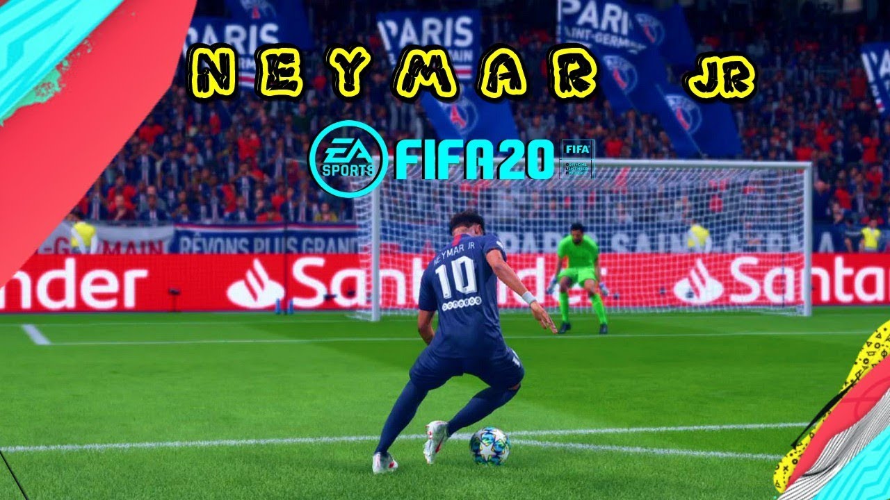 Навыки и голы Неймара в FIFA 20. Геймплей FIFA 2020 для PS4