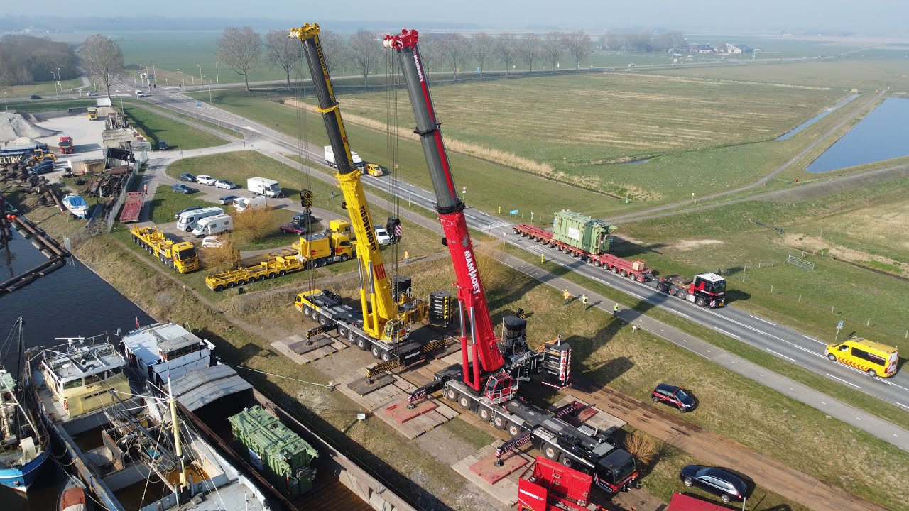 Transport transformatoren Windplan Groen