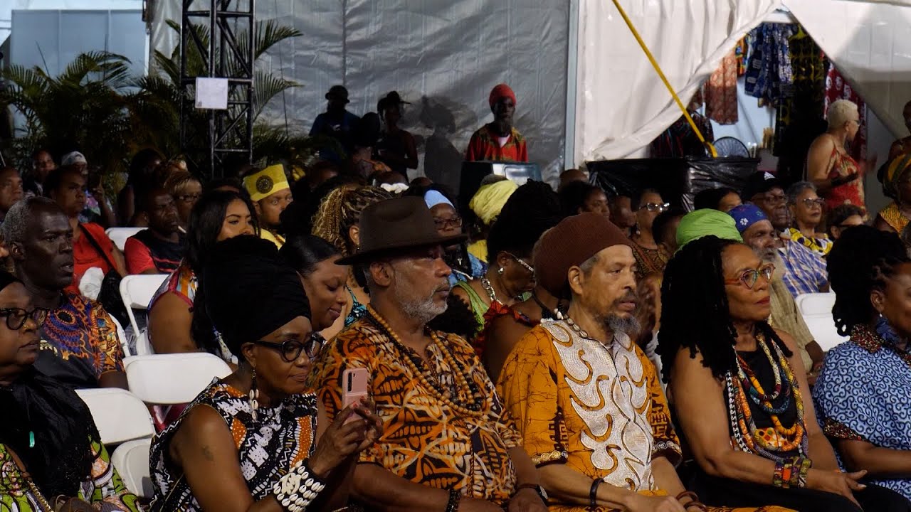Karega Mandela Honoured At Emancipation Village