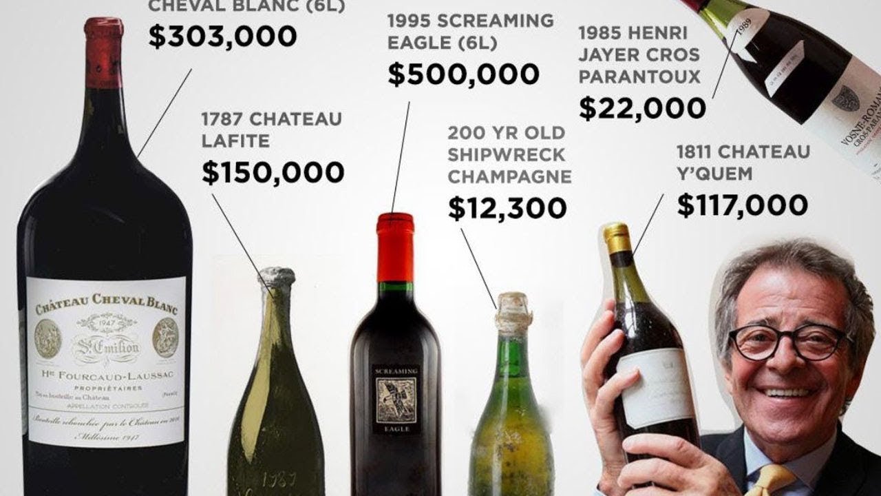 10 MOST EXPENSIVE WINES IN THE WORLD