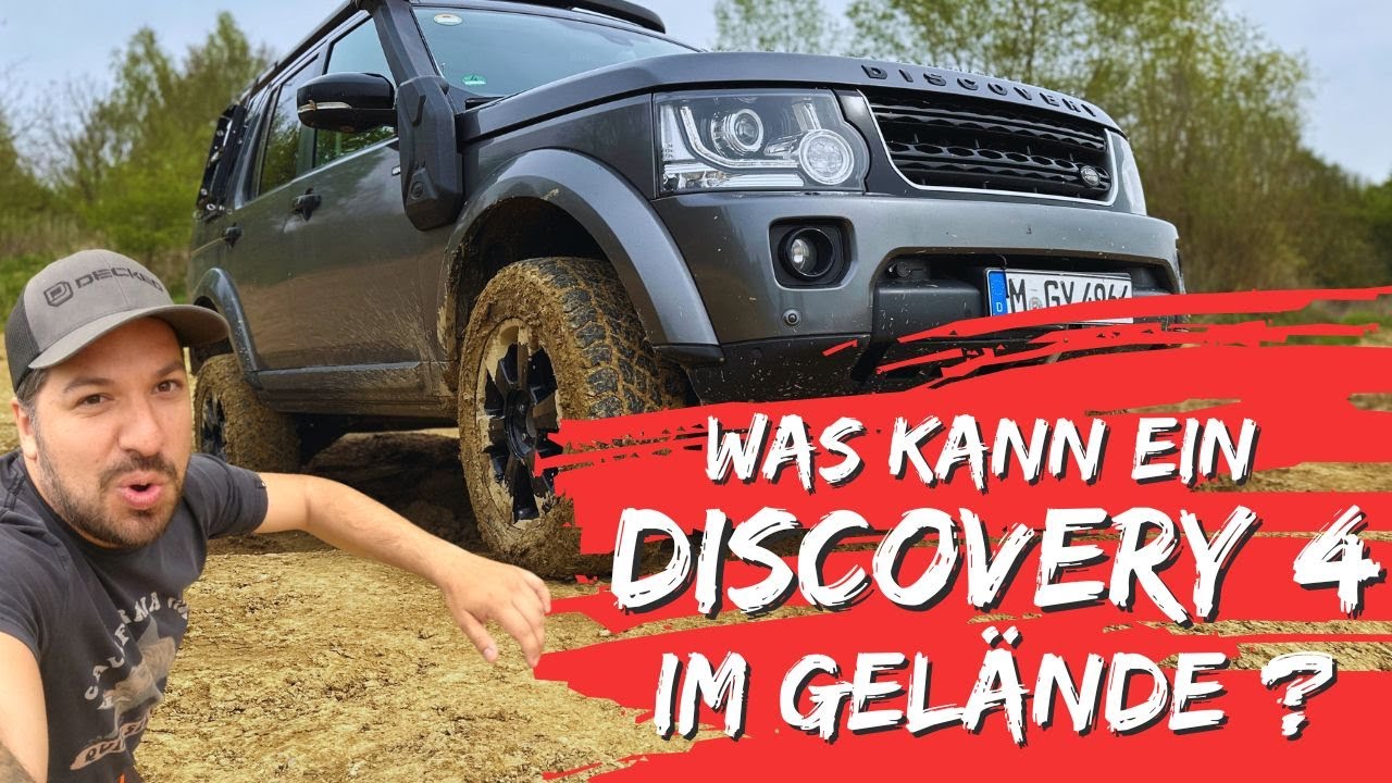 Was kann ein Discovery 4 im Gelände ? / Härtetest / Offroad - Park Bayern