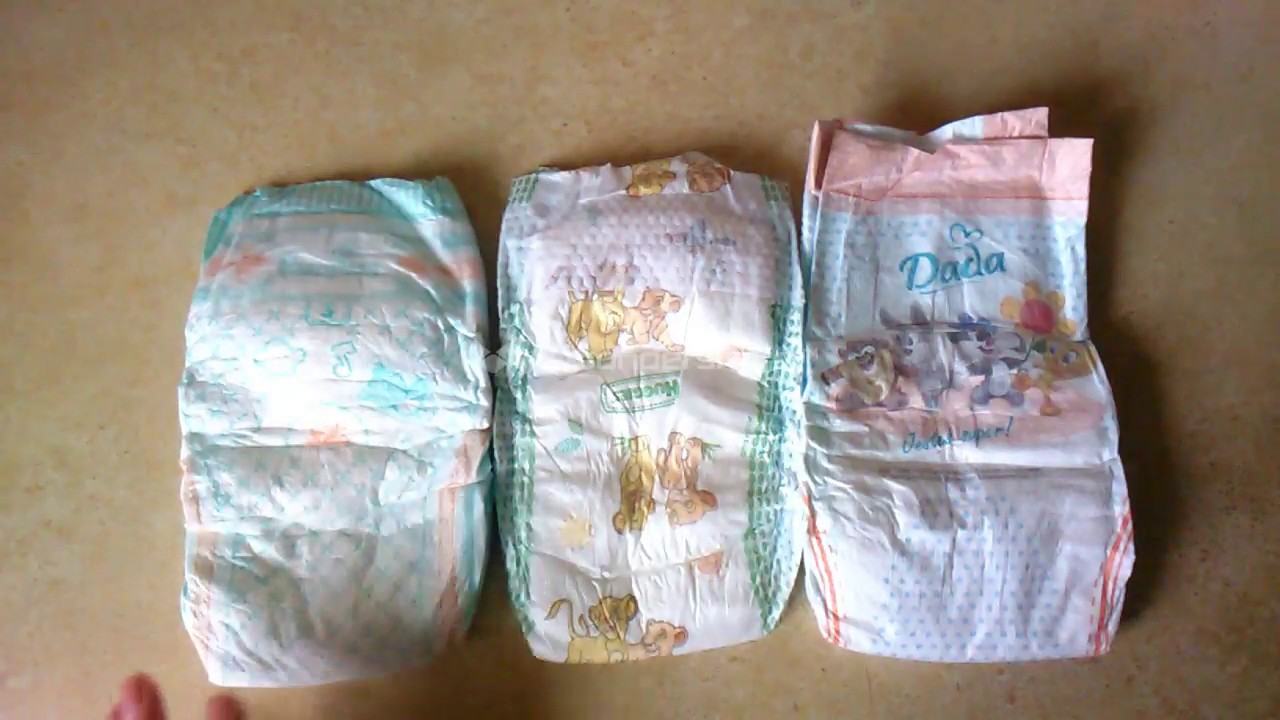 Какие подгузники лучше? Сравнение подгузников Pampers, Huggies и Dada