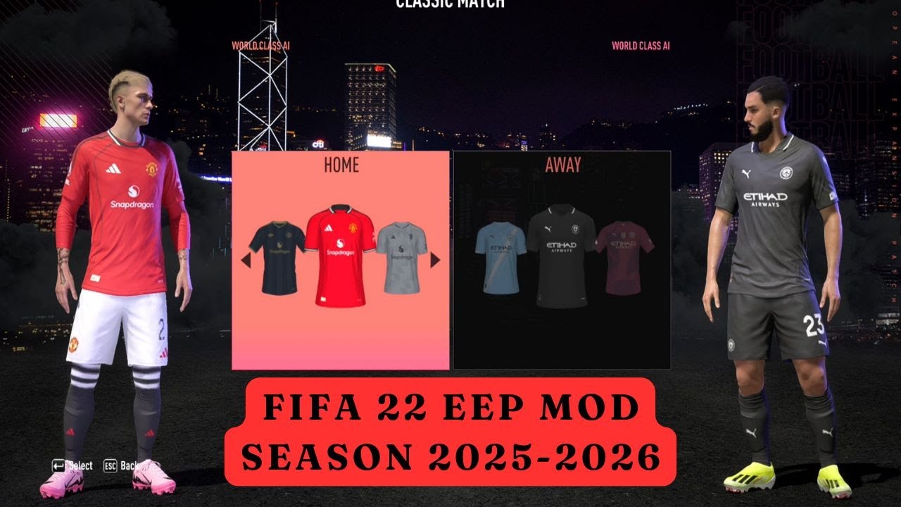 FIFA 22 ГЕЙМПЛЕЙ EEP MOD НОВЫЙ СЕЗОН 2025-2026