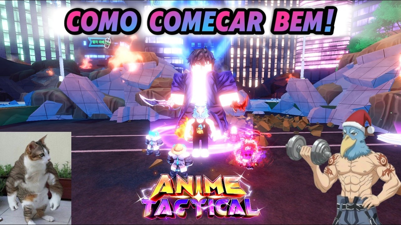 COMO COMEÇAR BEM NO ANIME TACTICAL! + TODOS CODES!
