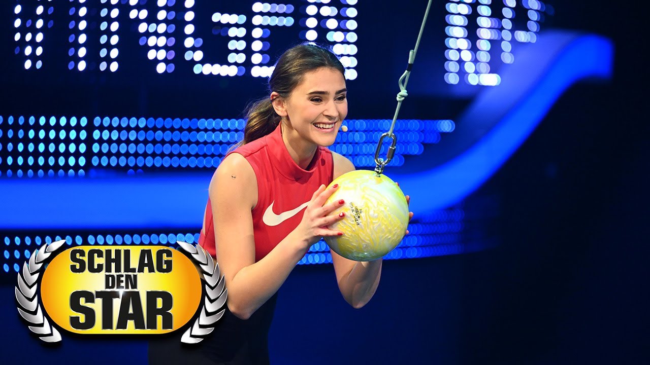 Kegel wegschwingen | Leony vs. Stefanie Giesinger | Spiel 9 | Schlag den Star