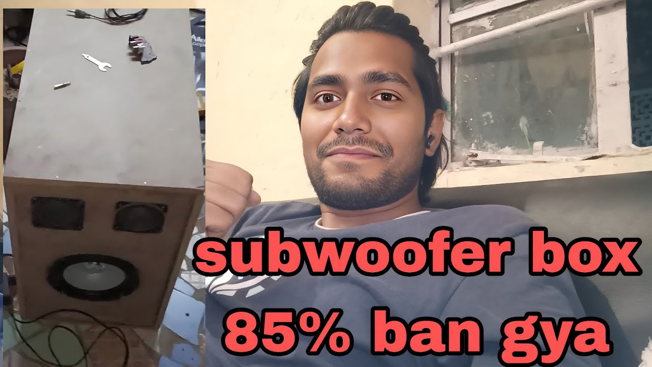 subwoofer box 85% me kesa lga ( home theatre system) #dailyvlog #subwoofer  #viral #hometheater