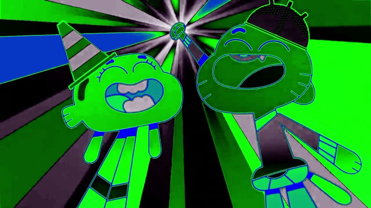 Gumball/Two Kids Happy  Sponsored By Gamavision Csupo Effects