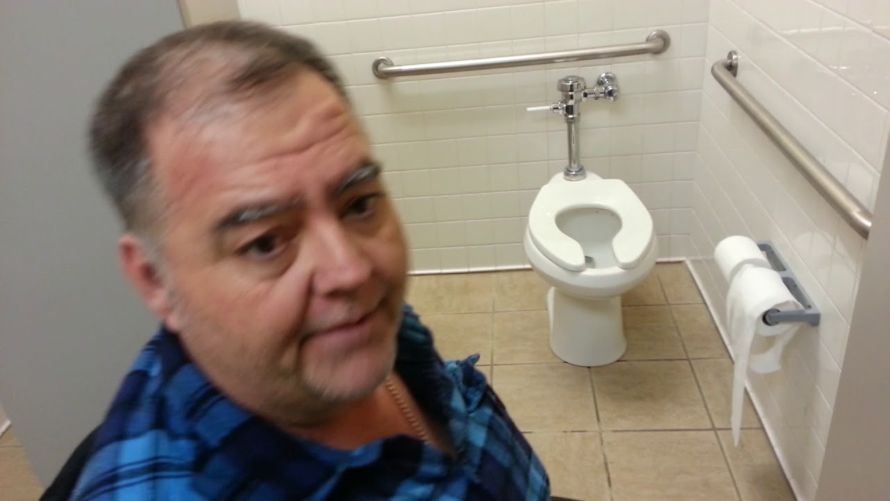 101 Public restroom-AKA BKA amputee-wheelchair