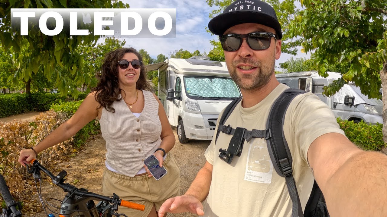 Met de camper naar Toledo | Fietsen door de historische stad – Campervlog Spanje