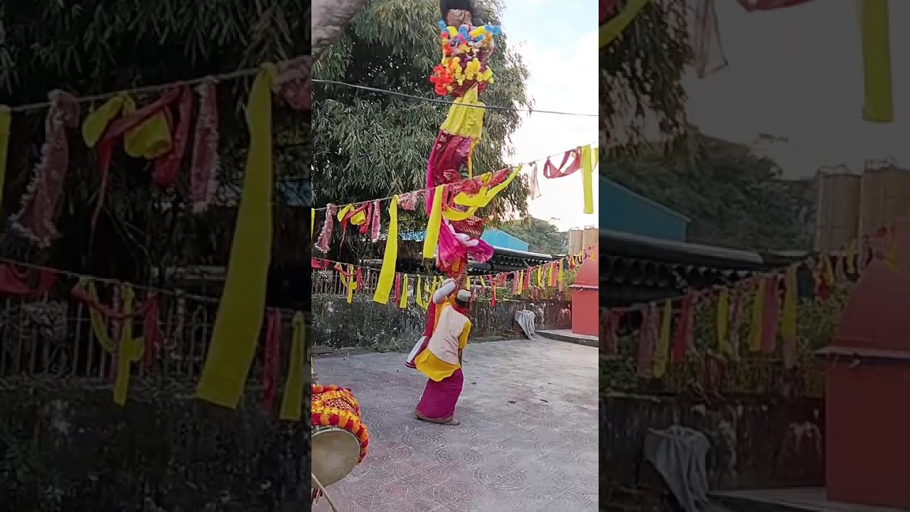 माँ चंडिका भट्ट नगर कालींका मन्दिर मे  हुई काली रूप मे अवतरित सभी बीर हुवे विकराल