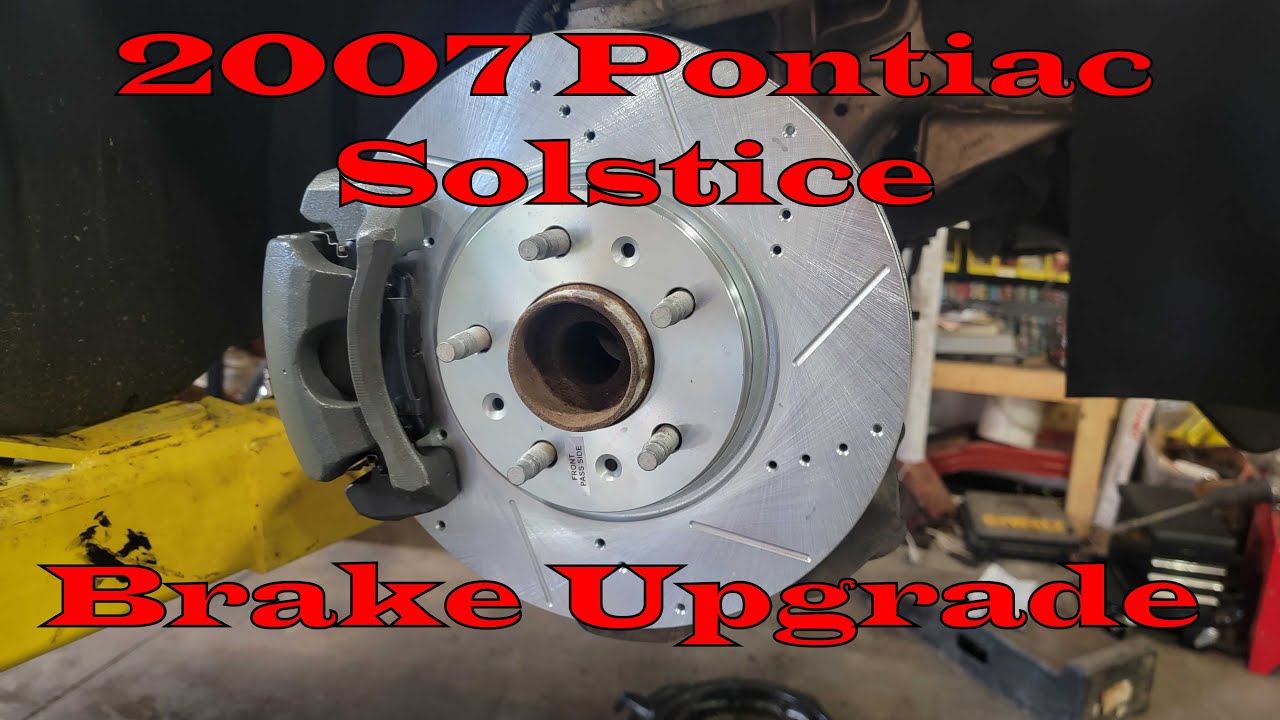 2007 Pontiac Solstice with Power Stop Brake upgrade | The install