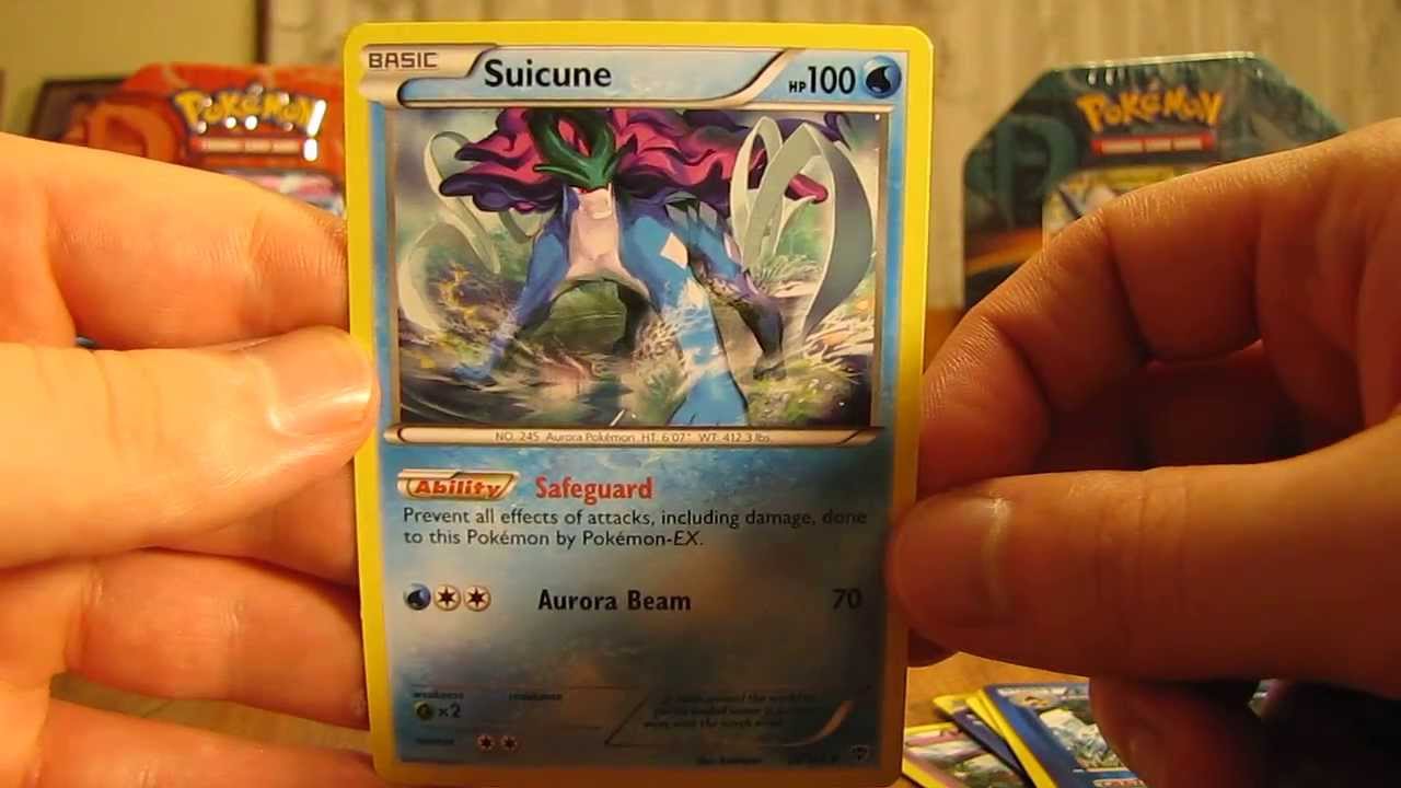 Pokemon Deoxys EX Tin Opening (Great Pull!)