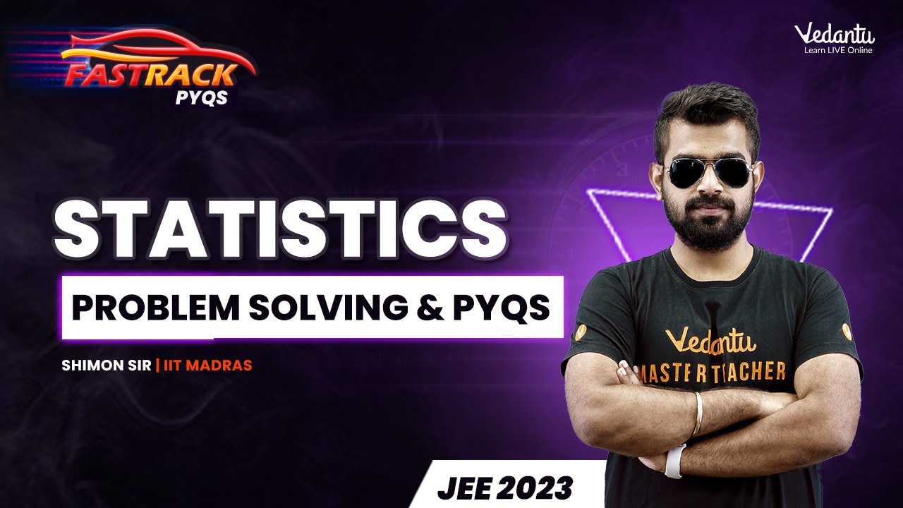 Statistics Class 11 | Top PYQ'S | JEE 2023 | #jeemaths | Shimon Sir