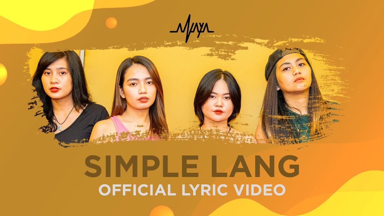 ANAYA - Simple Lang (Official Lyric Video)