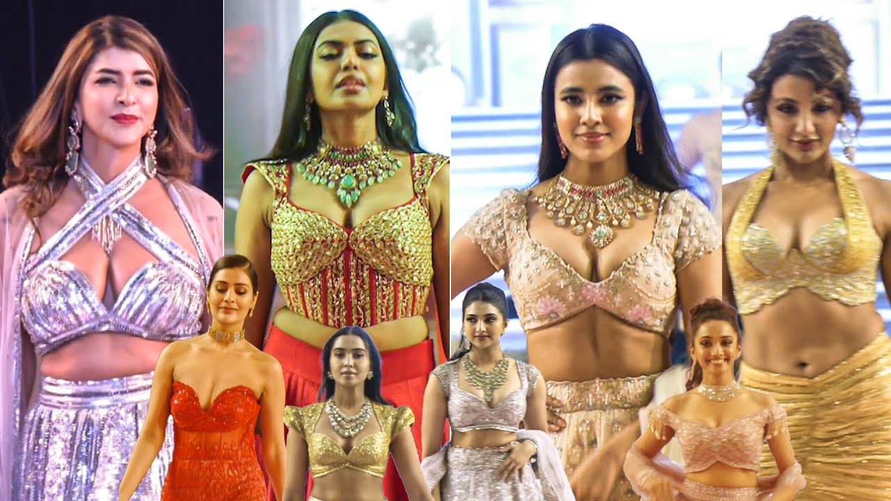 Manchu Lakshmi, Shivani Rajashekhar, Shivani Nagaram, H0T Visuals @ Teach For Change Fashion Show