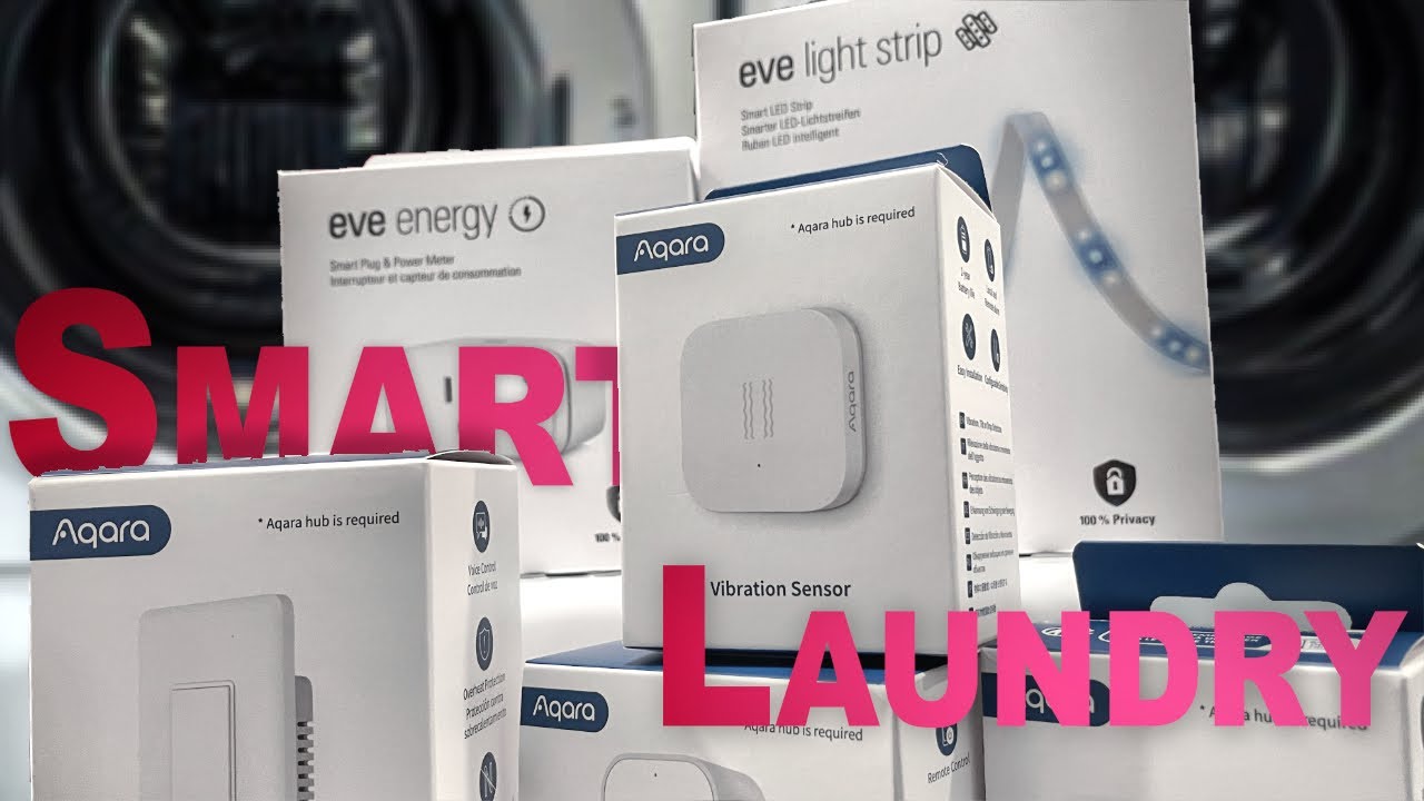 Create a Smart Laundry Room with these devices | Home Assistant
