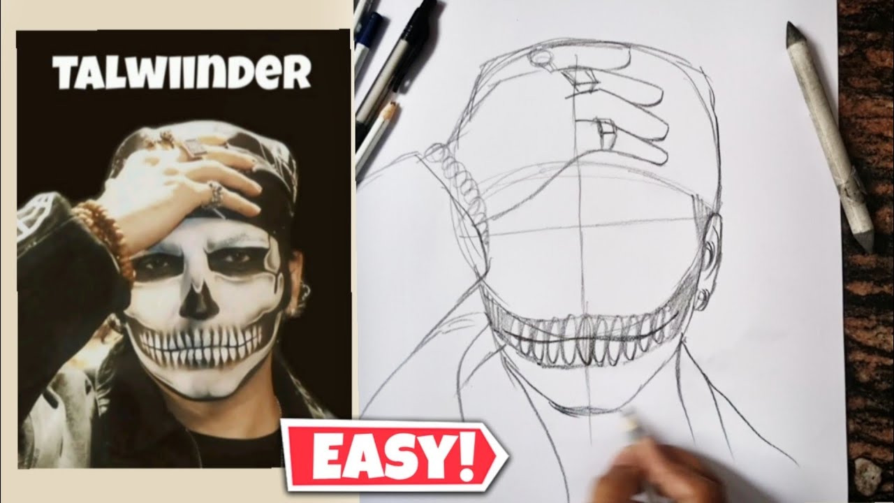 How to draw Talwiinder drawing | Talwiinder drawing #talwiinder
