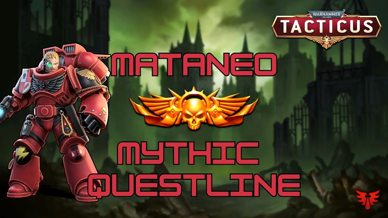 MATANEO GUIDE - Mythic questline - All 5 mythic missions! - Tacticus #gaming