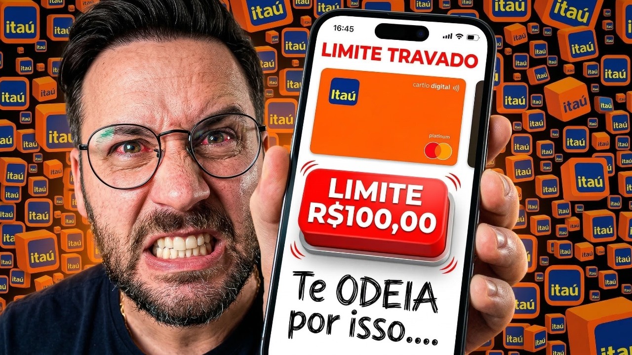 POR QUE O ITAÚ TE ODEIA? O Segredo do Limite Travado no Cartão Click em 2026