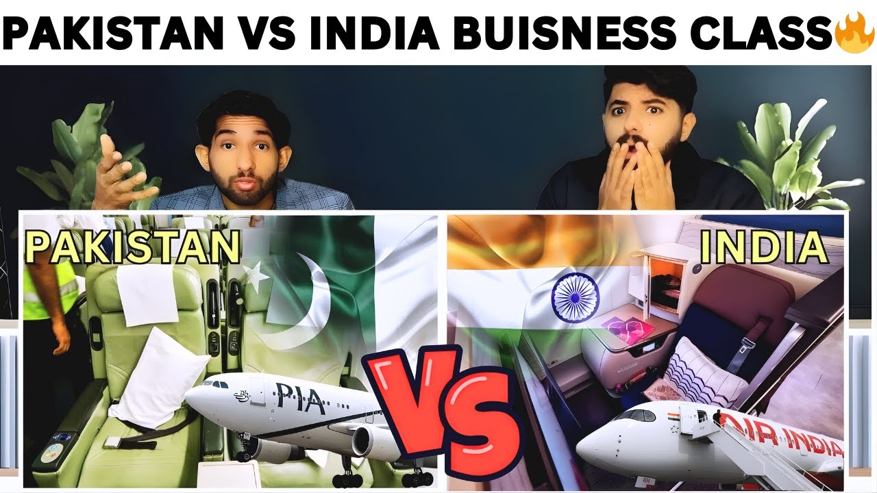 Reaction On Pakistan vs India Airline Business Class | सफर Comparison Pakistani Reaction🔥