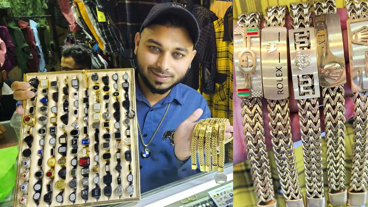 স্পেশাল অফার নিউ মার্কেট //  New Exclusive finger ring, Chain, Bracelet New Market 2024