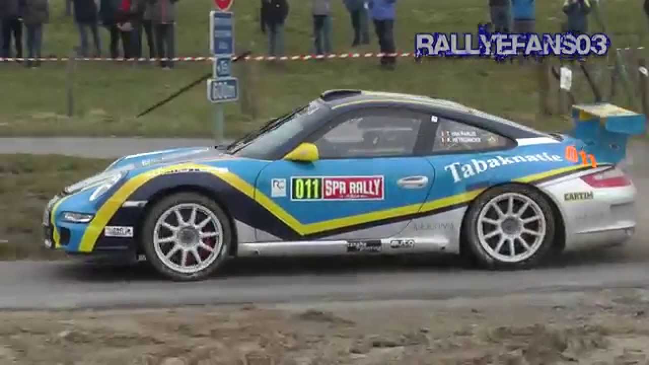 Tim van Parijs /  Kurt Heyndrickx   Porsche 997 GT3 pure Engine Sound and Rally Action