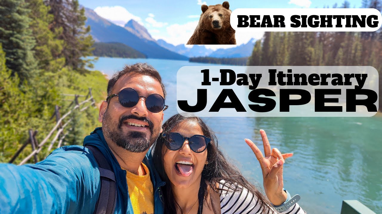 Jasper in 1 Day | Day Trip to Jasper National Park Alberta Canada | One Day Itinerary