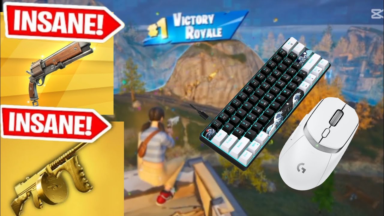 Fortnite battle royale | Logitech g309 | KBM Gameplay
