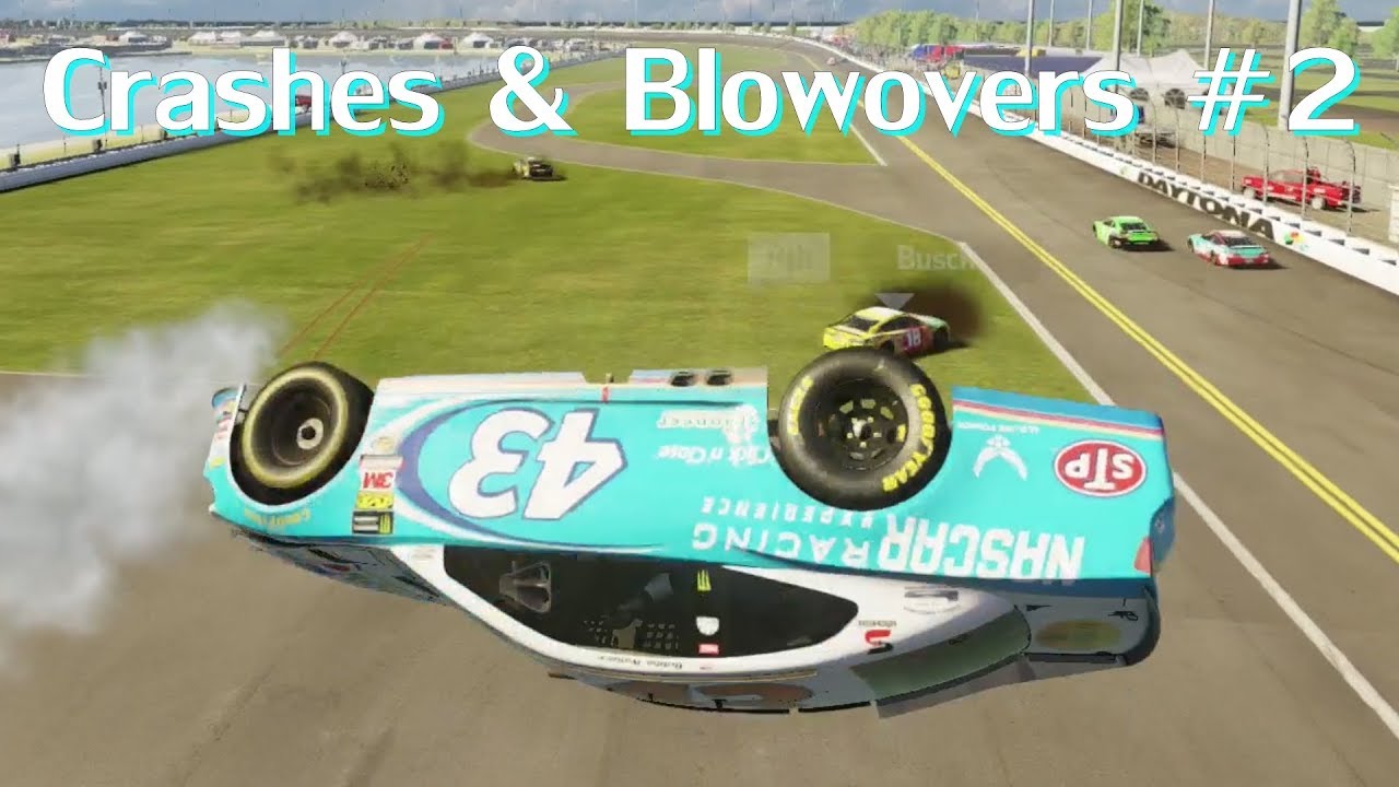 NASCAR Heat 3 Crashes & Blowowers #2