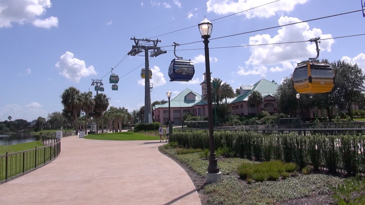 Disney Skyliner Stations and On-Board 2020 Ride Through Compilation | Walt Disney World