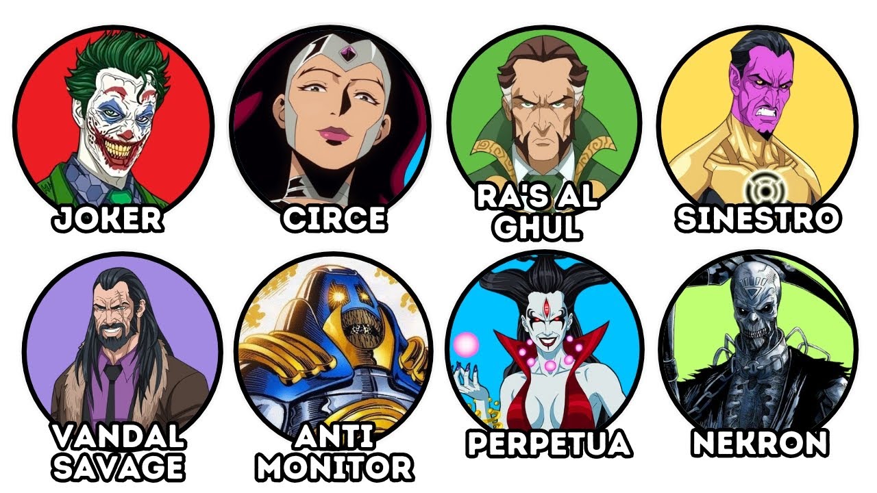 Every Major DC Villain Ranked In Order Of Pure Evil