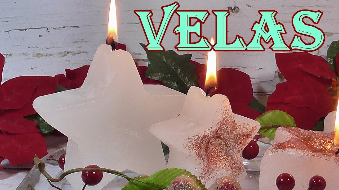 Cómo hacer velas caseras aromáticas. Velas con moldes
