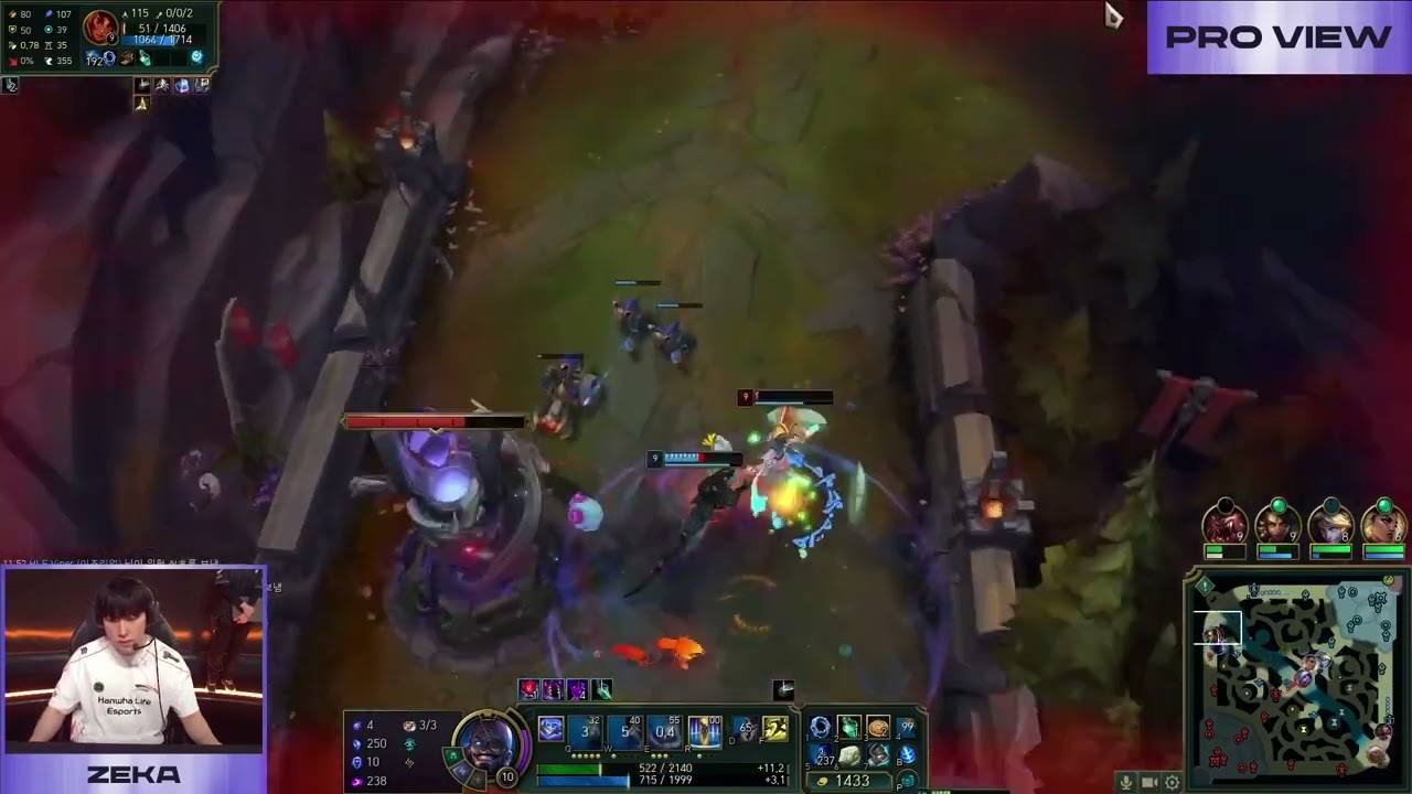 HLE Zeka Ryze Pro View | DNF vs HLE | 2025 LCK Round 1-2 W2D1