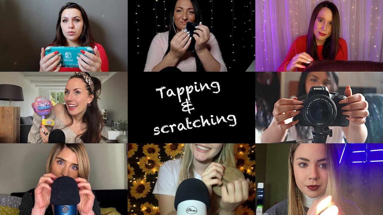 ASMR | Ultimate Tapping & Scratching COLLAB | No Talking