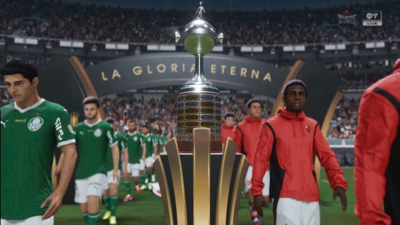 🏆 FINAL DA LIBERTADORES! Flamengo vs Palmeiras | FC26 Simulação Realista 4K